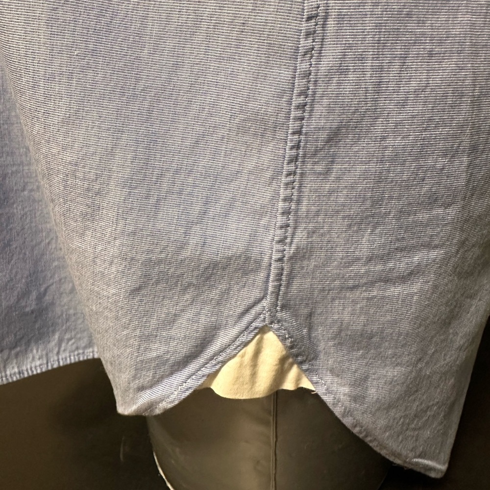 2 for $20 J. Crew Light Blue Women's Button-Down Shirt - Picture 6 of 8